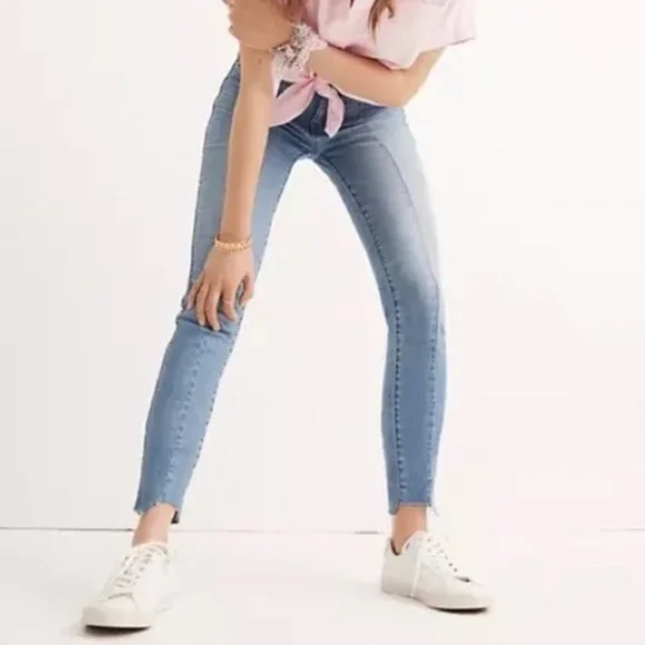 Madewell Light Blue Skinny Jeans - Picture 1 of 11